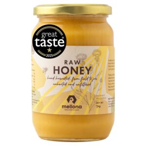 Natural Creamy Golden Honey Unheated & Unfiltered (1KG)