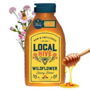Natural Sweetener Hive Wildflower Honey – 16 oz - 1pack