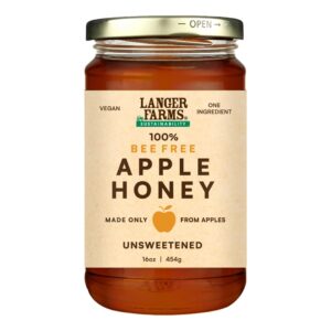Pure Apple Honey Vegan Sweetener No Sugar Added, 16oz