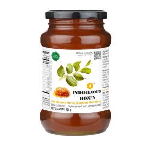 Sidr Ber Jujube Raw Organic Unprocessed Honey, 18.7oz