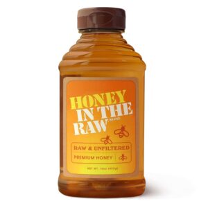 Honey In The Raw Pure Unfiltered Raw Honey, 16oz