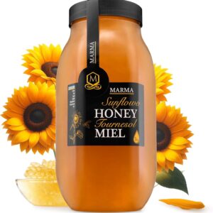 Sunflower Honey Unpasteurized & Fully Crystallized, 35.2oz