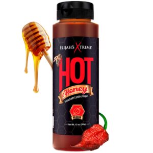 Elijah’s Xtreme Hot Honey Carolina Reaper Infused Honey, 12oz