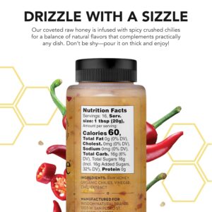 Alternative view of Organic Chili-Infused Spicy Raw Honey Sauce, 11.6oz