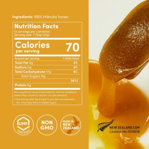 Alternative view of Raw Unpasteurized New Zealand Honey, 4.4oz