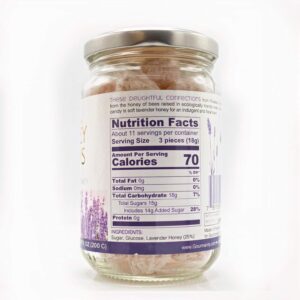 Alternative view of Gourmanity Lavender Honey Drops Artisan French Candy, 7oz