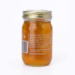 Alternative view of Mini Raw Unfiltered Honeycomb Pure Natural Honey, 4oz