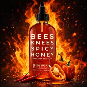 Alternative view of Wildflower Hot Bees Knees Spicy Honey, 12.5oz